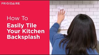 How to Tile Your Kitchen Backsplash in 5 Easy Steps [upl. by Ltihcox746]