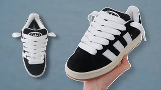 HOW TO LACE ADIDAS CAMPUS 00s BEST WAY [upl. by Aled]