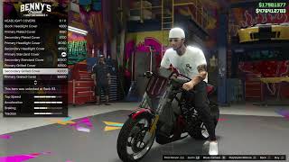 GTA Online • Customise the Principe Diabolus Custom • At Bennys Original Motorworks • 🔧🪛 [upl. by Bradski]