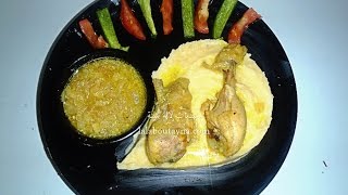 🐥الدجاج بالكوك 🍗افخاذ دجاج🐣 بكريمة أو حليب الكوك🍘دجاج بمذاق جديد ولذيذ Poulet au lait de coco [upl. by Lemmuela]