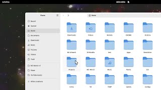 Files new sidebar design Ft GNOME 45  MR 1233 [upl. by Evelunn]