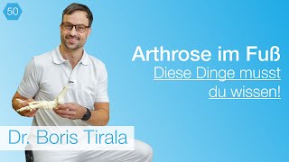 50 Arthrose im Fuß 🦶  Heilungsmöglichkeiten im Überblick [upl. by Notsrik56]