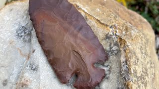 Dovetail from raw horse Creek Chert [upl. by Amsab]