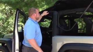 2014 Jeep Wrangler Soft Top Operations [upl. by Chlori]