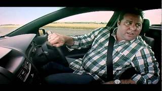 Top Gear UK Drag Race Ford Transit XJ220 Engine vs Holden Pick Up [upl. by Primaveras]