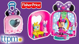 Minnie Mouse Bowtique Minnies Fashion OntheGo from FisherPrice [upl. by Calder]