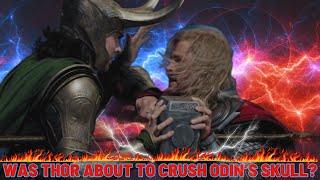 HOW THOR KNEW IT WASN’T ODIN’S HEAD MJÖLNIR WAS ABOUT TO SMASH [upl. by Traweek]