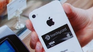 Barclaycard PayTag NFC contactless payment sticker [upl. by Norok21]