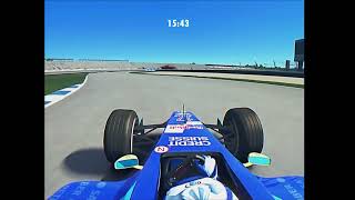 F1 2001 Indianapolis  Kimi Raikkonen OnBoard  assettocorsa [upl. by Muller]