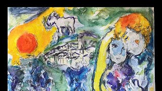 Marc Chagall – The lovers of Vence by PRINCESS SILKE VON ROTHSCHIELD [upl. by Winne]