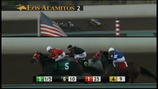 Los Alamitos Replays  Sunday September 29 2024  Race 2 [upl. by Yorgerg873]