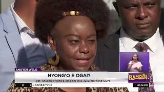 Gavana Anyang Nyongo e jakom mar kuku mar ODM  RamogiTV [upl. by Colier]