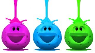 Wonderballs Cartoons  Colors and Paint  Learning Videos For Babies  Cartoon Candy [upl. by Netneuq]