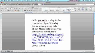 how to install office 2011 for mac [upl. by Darelle]