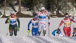 VM Seefeld 2019  Längdåkning  Sprintstafett kval dh [upl. by Lepine]