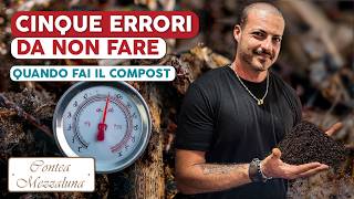 5 Errori da Evitare Assolutamente Quando Fai Compost [upl. by Flori]