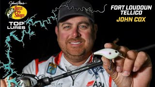 Bass Pro Shops Top Lures  John Cox at Fort LoudounTellico [upl. by Warga]