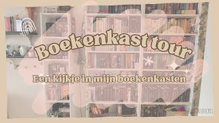 Een kijkje in mijn boekenkast 📚 Boekenkast tour 📚 [upl. by Lail]