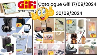 📢 ARRIVAGE GIFI 😇 CATALOGUE DU 17 SEPTEMBRE 💯 bonplan promotion Gifi arrivagedelasemaine [upl. by Menard667]