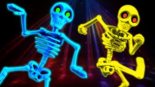 Skeleton Dance Songs For Halloween  More Spooky Scary Songs For Kids  Nursery Rhymes Street [upl. by Rahm488]