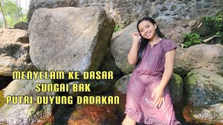 Underwater swimming  Menyelam ke dasar sungai bak putri duyung 🏊‍♂️ [upl. by Traggat]