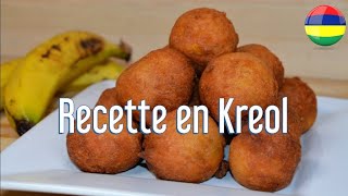 Recette Gateau Banane Kreol Morisien [upl. by Esenahs738]