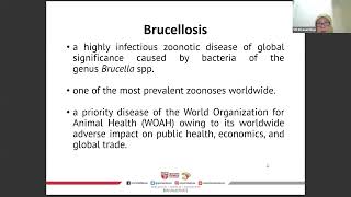 BRUCELLOSIS MSIDC Zoonosis Interest Group  November 2023 CME [upl. by Fitzhugh]