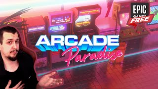 Arcade Paradise is FREE on Epic Games Store [upl. by Ruy899]