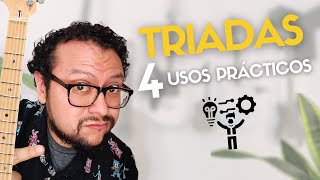 4 formas INCREÍBLES de usar las TRIADAS en guitarra [upl. by Clancy]