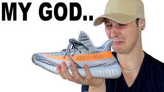 ADIDAS YEEZY BOOST 350 V2 MADE ME CRY [upl. by Eniawtna]