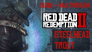 Legendary Steelhead Trout Location Red Dead Redemption 2  Fishing Guide amp Walkthrough rdr2 [upl. by Lipman522]