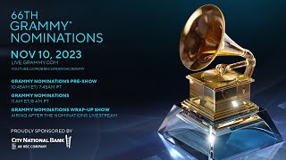 The 2024 GRAMMY Nominations Will Be Announced Friday Nov 10 2023 Save The Date [upl. by Ambler]