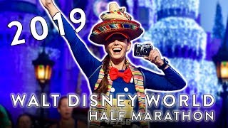 Running the 2019 Walt Disney World Half Marathon [upl. by Ltsyrk743]