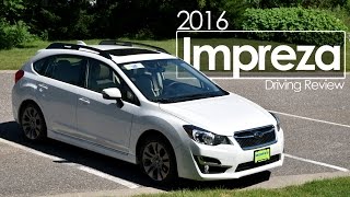 2016 Subaru Impreza Sport Premium Road Test  Driving Review  Test Drive [upl. by Weight387]