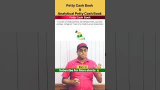 Petty Cash Book Analytical Petty Cash Book 📚 shorts pettycashbook [upl. by Michaela]