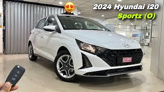 Hyundai i20 Sportz O 2024 Price amp Features ❤️ 2024 Hyundui i20 Sportz with Sunroof [upl. by Hinckley964]