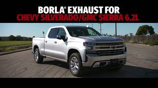 Borla Exhaust for 20192023 Chevrolet Silverado  GMC Sierra 1500 62L Exhaust Sounds [upl. by Alameda587]