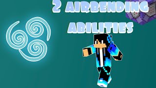 airbending ability in Minecraft [upl. by Nylatsirhc]