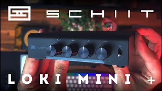 New Schiit Loki Mini Plus Review Analog EQ Knobs of Goodness [upl. by Tut]