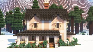 How To Build Deepslate Country Lane Cottage House In Minecraft 120  Minecraft Tutorial [upl. by Tia]