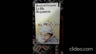 la decouverte du livre le fils du pauvre mouloud faraoun [upl. by Romonda149]