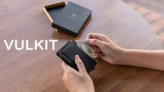 VC201VULKIT Aluminum Slim Pocket Wallet [upl. by Oberg]