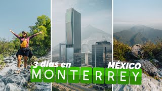 ¿Qué hacer en 3 DÍAS en MONTERREY MÉXICO  Vagajuntos en México [upl. by Hellene]