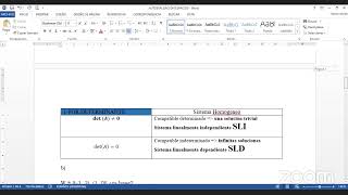 CLASE ALGEBRA LINEAL AULA11 UNJuFI 17102023 [upl. by Haimes]