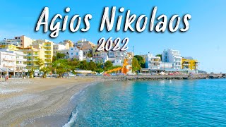 Agios Nikolaos Crete  An overview if you are planning to visit  Greece 4K [upl. by Pierrette]