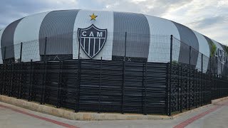 Nossa Arena MRV  TAPUMES MONTADOSFICOU ÓTIMO [upl. by Itsrejk]