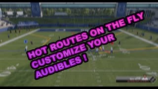 MADDEN 25  CUSTOMIZE YOUR AUDIBLES  WORKS WITH ANY PLAYBOOK  quotMADDEN 25 CUSTOM AUDIBLESquot [upl. by Aniala]