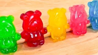 How To Make Gummy Bears  Regular AND SOUR  Video Recipe [upl. by Hakeber972]