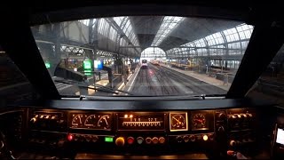 Train Drivers POV icm Amsterdam  Almere  Amsterdam 2017 [upl. by Sucramat]