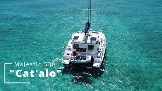 Catamaran For Sale quotCataloquot a Majestic 530 by Royal Cape Catamarans Walkthrough with Caroline L [upl. by Cis6]